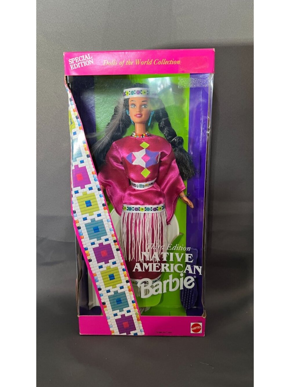 Barbie Dolls Of The World Native American Third Edition New